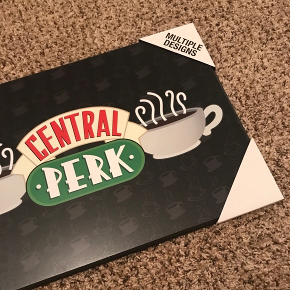 NWT Friends Tv Show Central Perk black Wall Art size 13” x 19” wall sign - Picture 3 of 8
